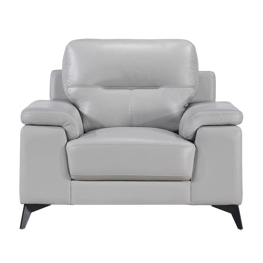 Homelegance  - Mischa Chair in Silver gray - 9514SVE-1  view 1