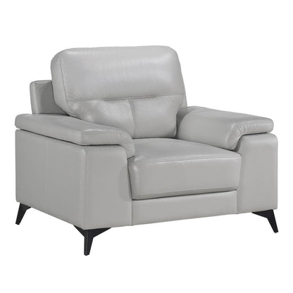 Homelegance  - Mischa Chair in Silver gray - 9514SVE-1  view 2