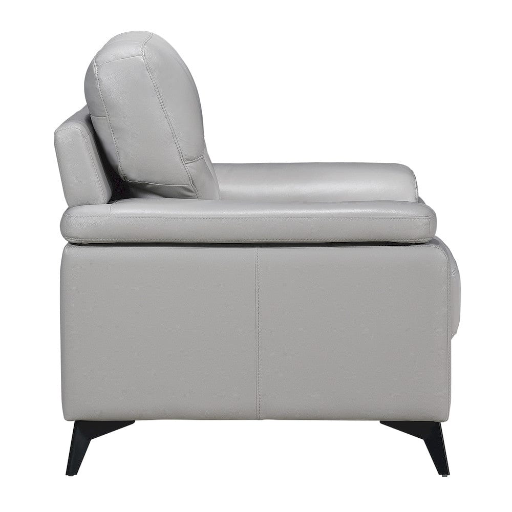 Homelegance  - Mischa Chair in Silver gray - 9514SVE-1  view 4
