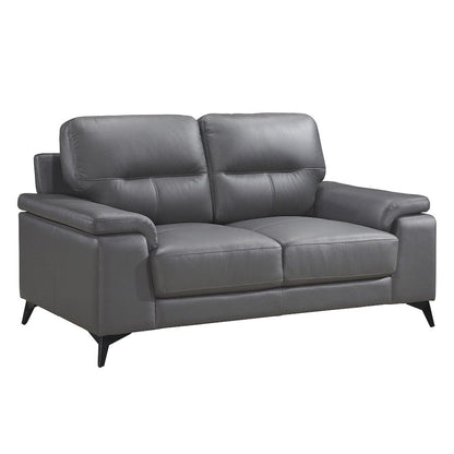 Homelegance  - Mischa Love Seat in Dark gray - 9514DGY-2  view 2