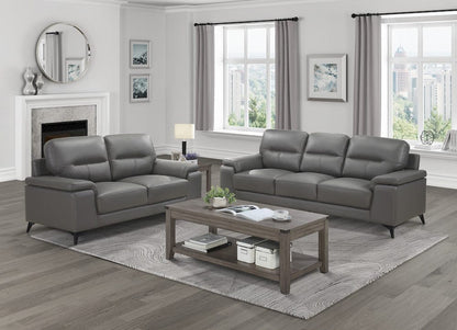 Homelegance  - Mischa Sofa in Dark gray - 9514DGY-3  view 5