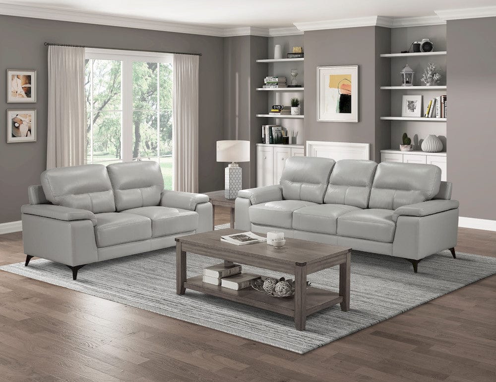 Homelegance  - Mischa Sofa in Silver gray - 9514SVE-3  view 2