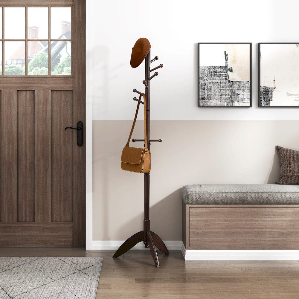 Homelegance  - Moe Coat Rack - 4639DBR  view 2
