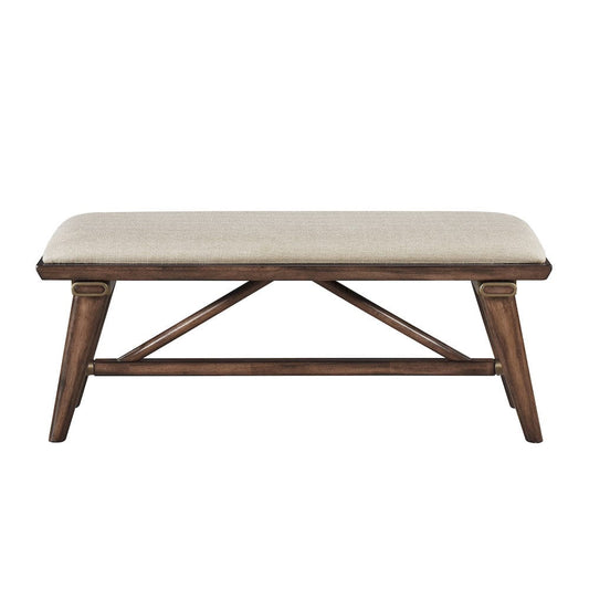 Homelegance  - Monroe Bench in cream - 5901-13N  view 1