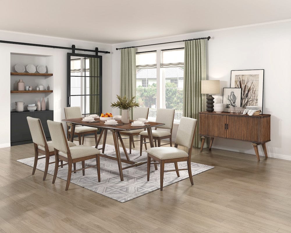 Homelegance  - Monroe Side Chair in cream - 5901-S2N  view 5
