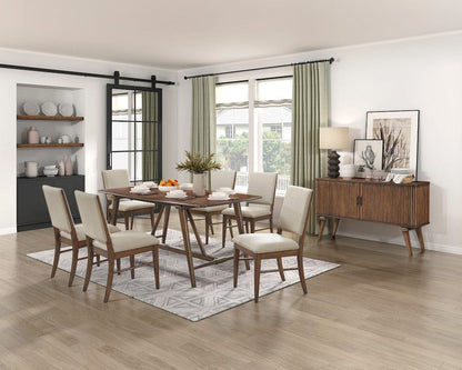 Homelegance  - Monroe Side Chair in cream - 5901-S2N  view 5