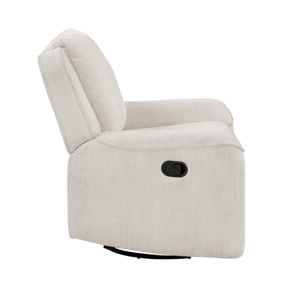 Homelegance  - Monterey Swivel Reclining Chair in Beige - 8530BE-1  view 3