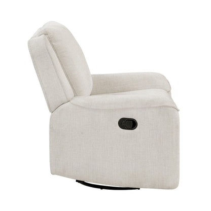 Homelegance  - Monterey Swivel Reclining Chair in Beige - 8530BE-1  view 3