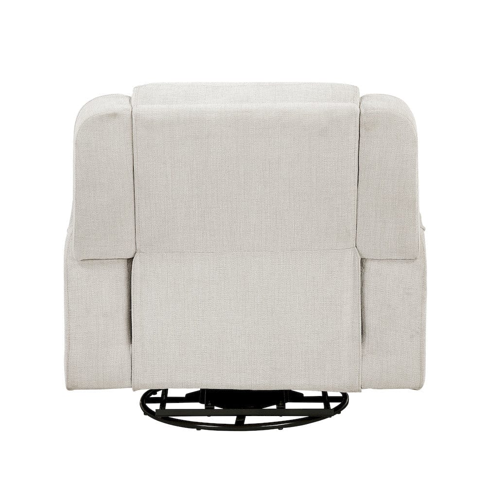 Homelegance  - Monterey Swivel Reclining Chair in Beige - 8530BE-1  view 7