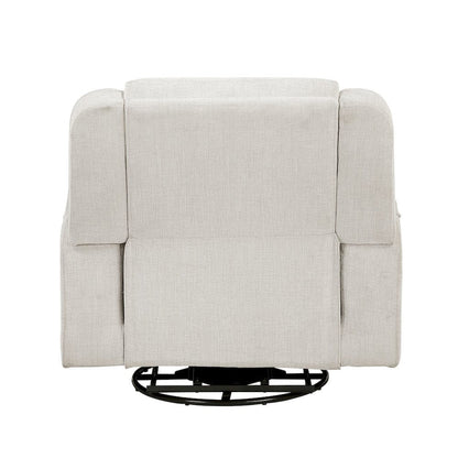 Homelegance  - Monterey Swivel Reclining Chair in Beige - 8530BE-1  view 7