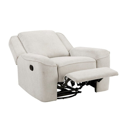 Homelegance  - Monterey Swivel Reclining Chair in Beige - 8530BE-1  view 8