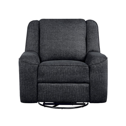 Homelegance  - Monterey Swivel Reclining Chair in Ebony - 8530EB-1  view 1