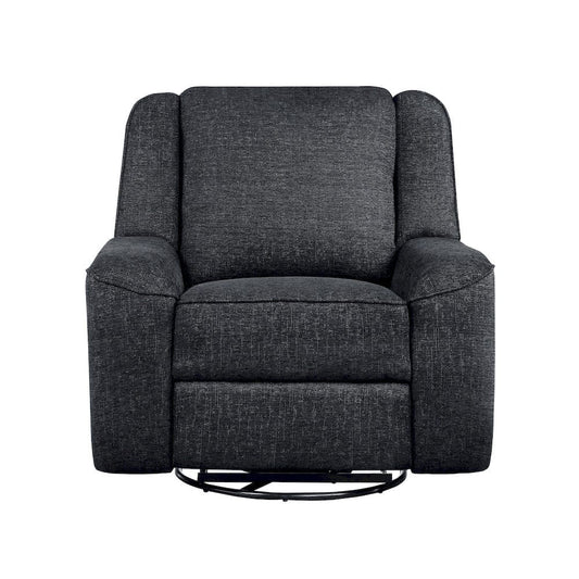 Homelegance  - Monterey Swivel Reclining Chair in Ebony - 8530EB-1  view 1