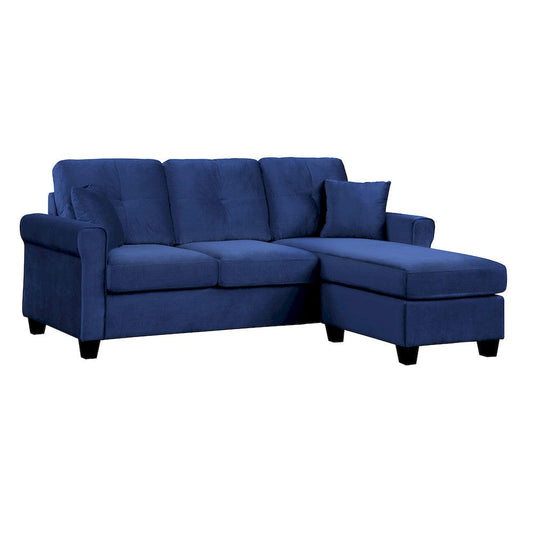 Homelegance  - Monty Reversible Sofa Chaise in Navy - 9411NV-3SC  view 1