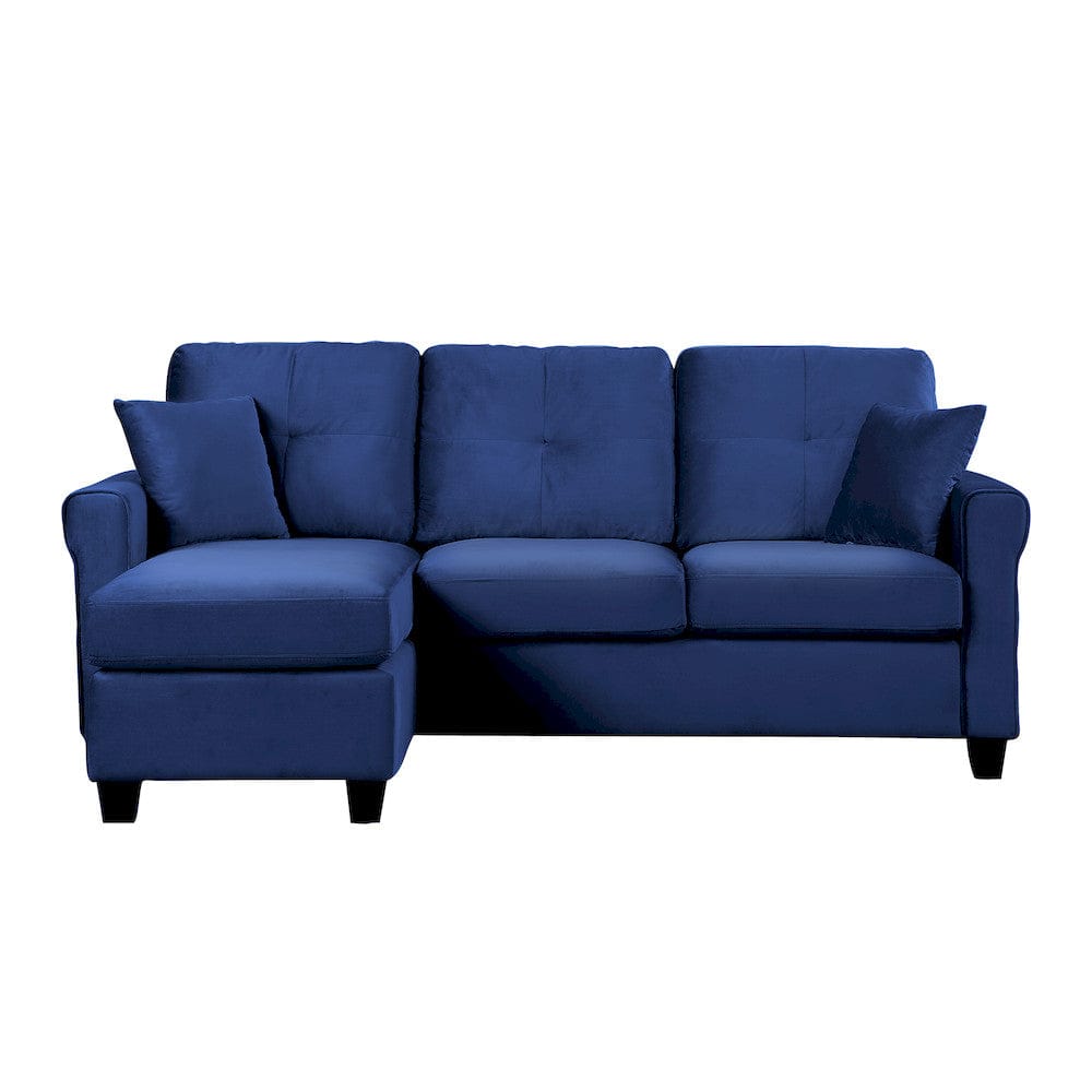 Homelegance  - Monty Reversible Sofa Chaise in Navy - 9411NV-3SC  view 5