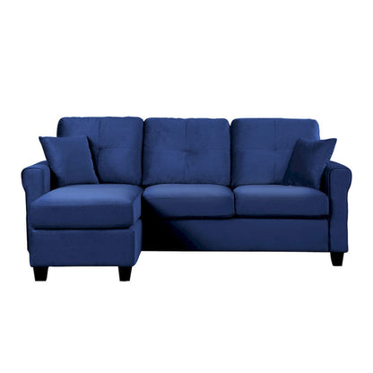 Homelegance  - Monty Reversible Sofa Chaise in Navy - 9411NV-3SC  view 5