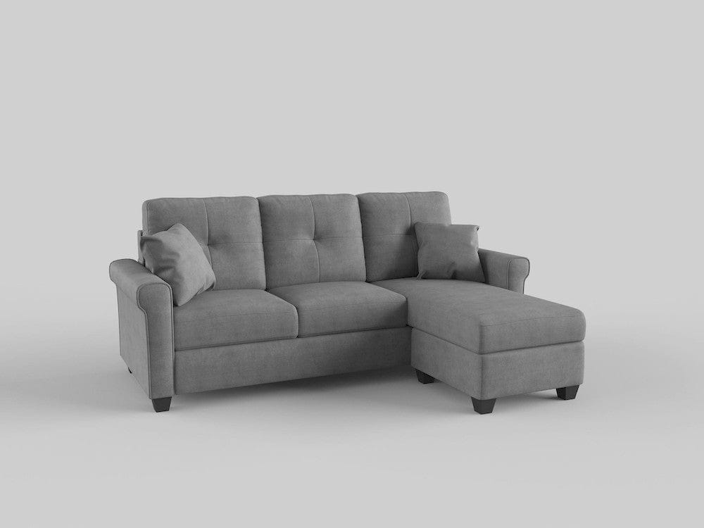 Homelegance  - Monty Reversible Sofa Chaise in Navy - 9411NV-3SC  view 9
