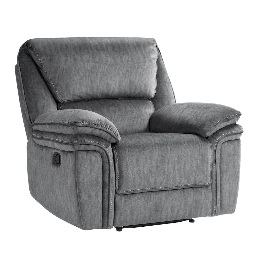 Homelegance  - Muirfield Reclining Chair in Gray - 9913-1  view 2