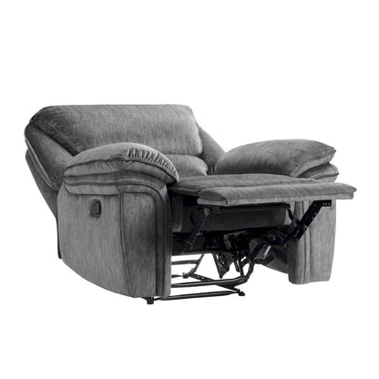 Homelegance  - Muirfield Reclining Chair in Gray - 9913-1  view 5