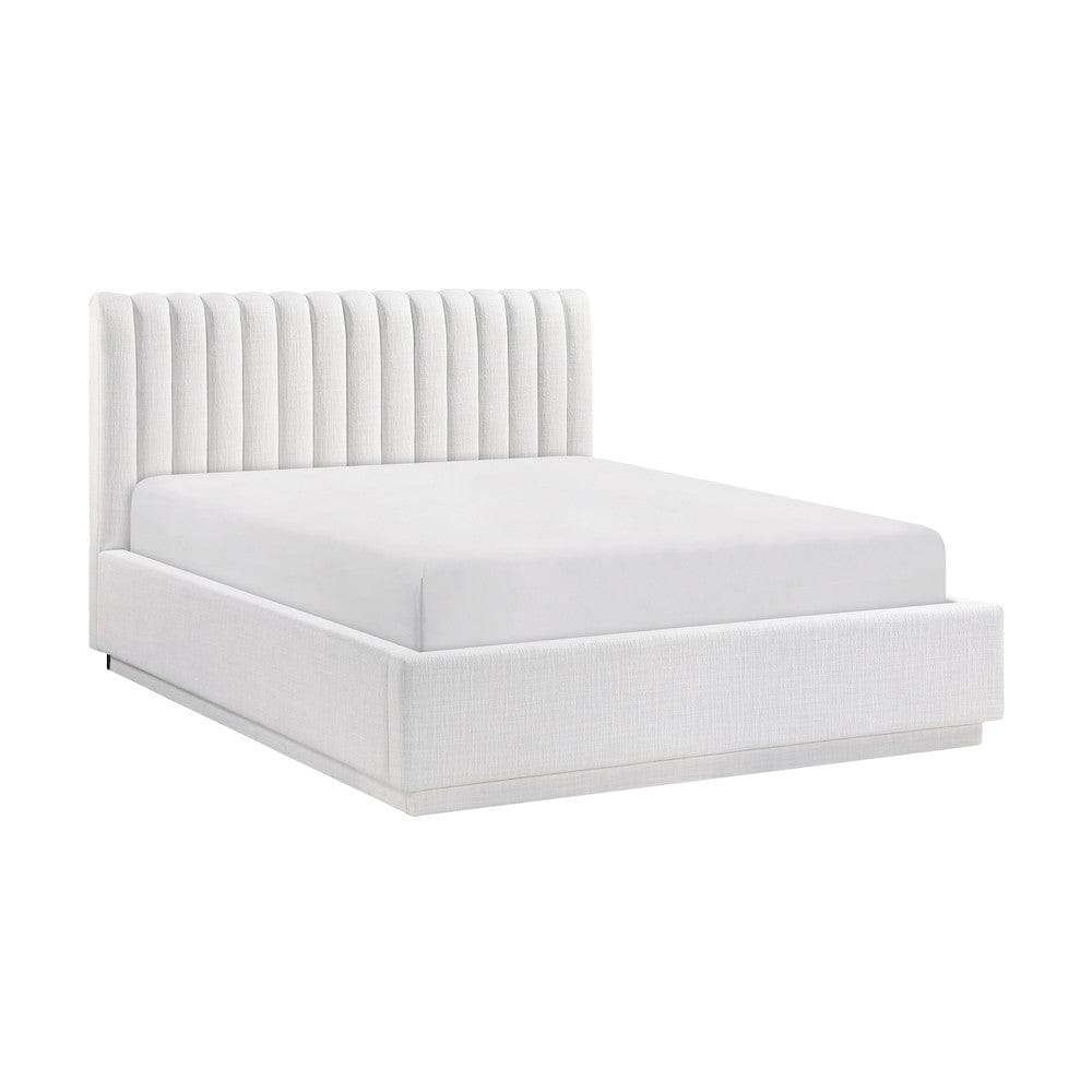 Homelegance  - Mulvane Full Platform Bed in Natural - 2320F-1x  view 4