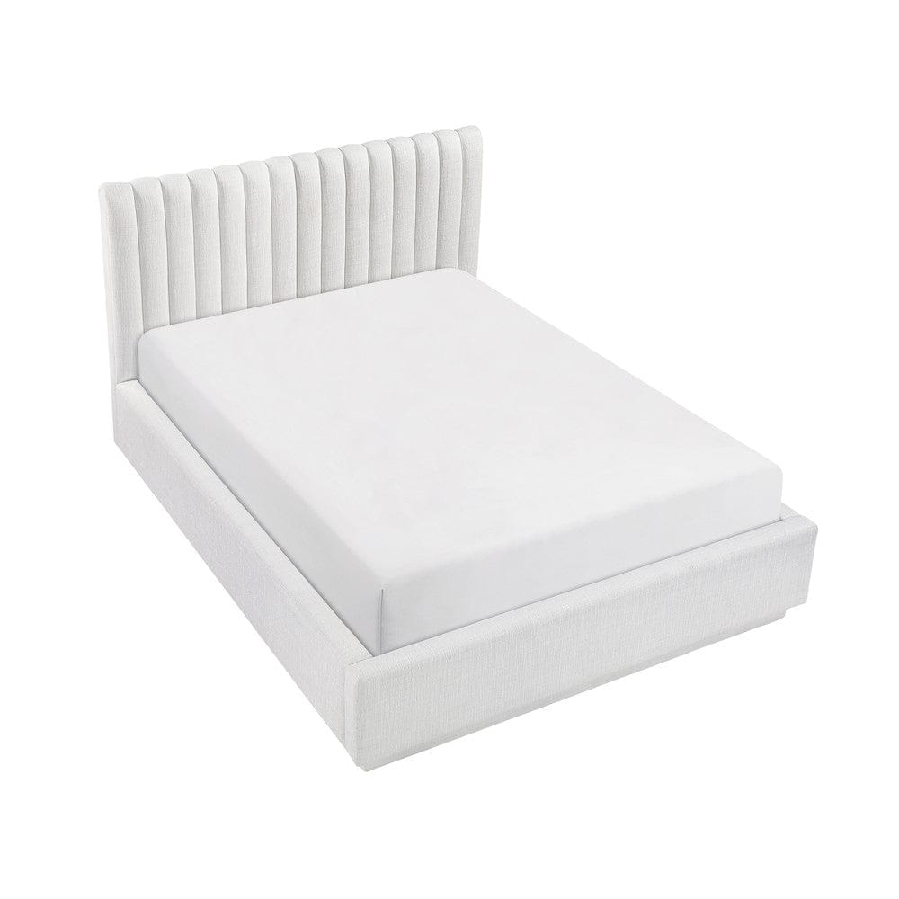 Homelegance  - Mulvane Full Platform Bed in Natural - 2320F-1x  view 6