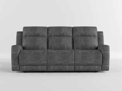 Homelegance  - Muncie Double Reclining Sofa in Brown - 9635BR-3  view 10