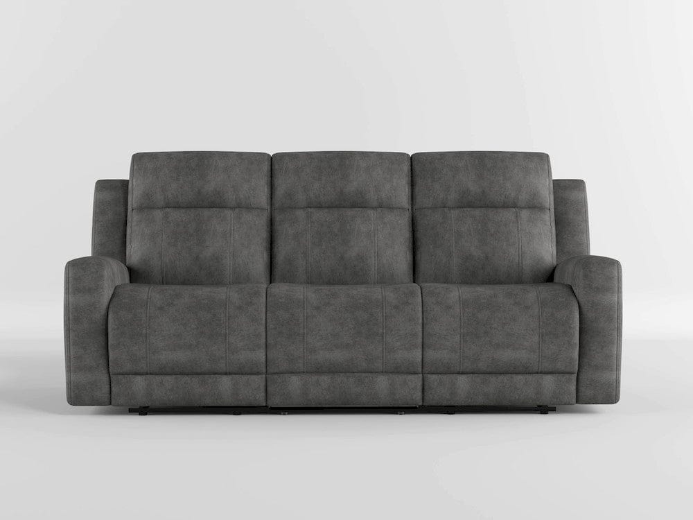 Homelegance  - Muncie Double Reclining Sofa in Brownish gray - 9635DG-3  view 8