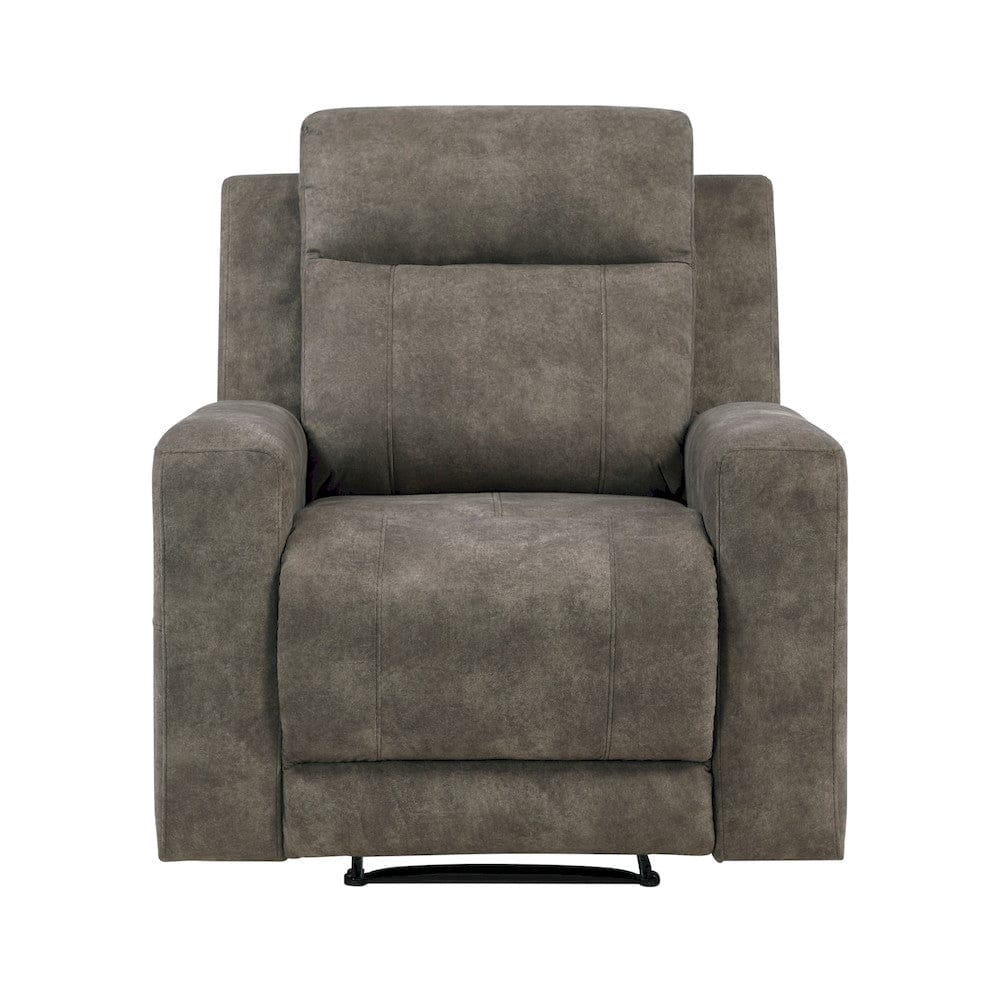 Homelegance  - Muncie Reclining Chair in Brown - 9635BR-1  view 7