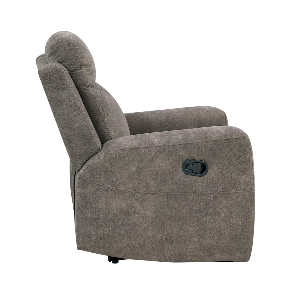 Homelegance  - Muncie Reclining Chair in Brown - 9635BR-1  view 8