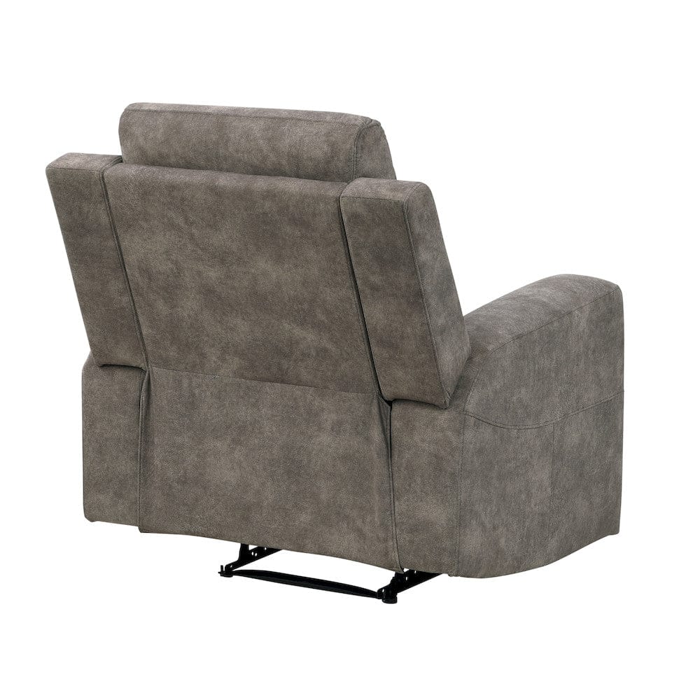Homelegance  - Muncie Reclining Chair in Brown - 9635BR-1  view 9
