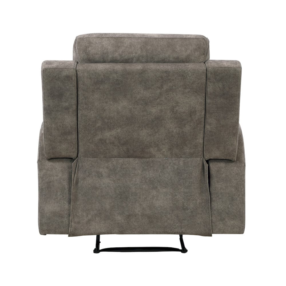 Homelegance  - Muncie Reclining Chair in Brown - 9635BR-1  view 10