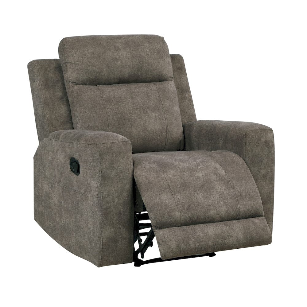 Homelegance  - Muncie Reclining Chair in Brown - 9635BR-1  view 11