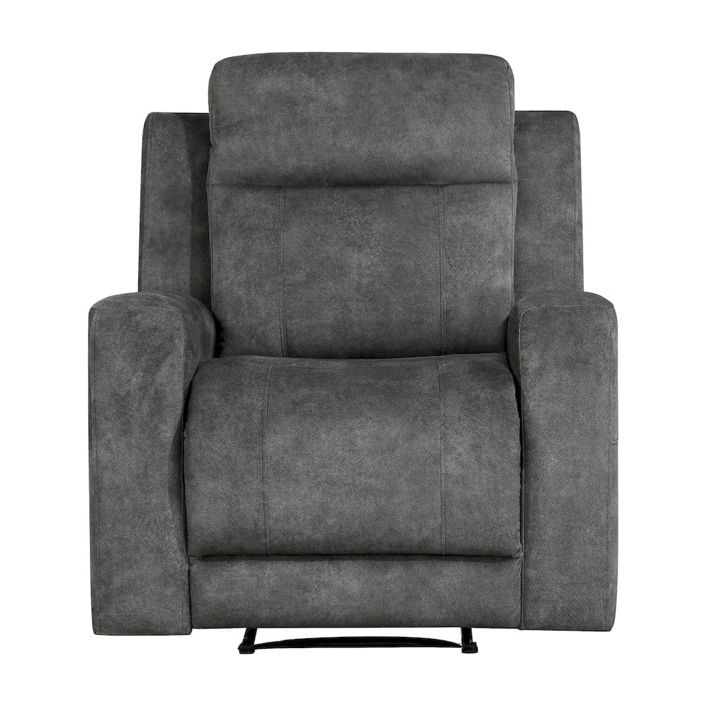 Homelegance  - Muncie Reclining Chair in Brownish gray - 9635DG-1  view 1