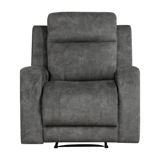 Homelegance  - Muncie Reclining Chair in Brownish gray - 9635DG-1  view 1