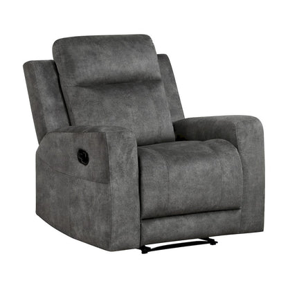 Homelegance  - Muncie Reclining Chair in Brownish gray - 9635DG-1  view 2