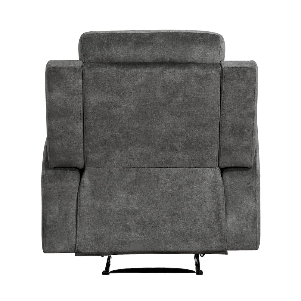 Homelegance  - Muncie Reclining Chair in Brownish gray - 9635DG-1  view 4