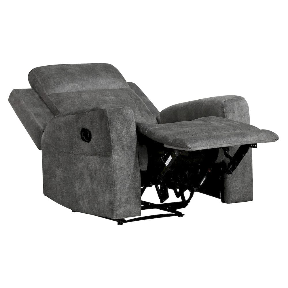 Homelegance  - Muncie Reclining Chair in Brownish gray - 9635DG-1  view 5