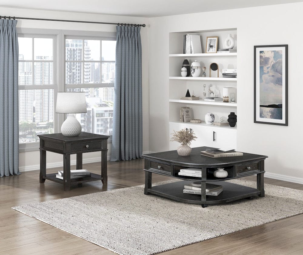 Homelegance  - Muriel End Table - 3503BK-04  view 6