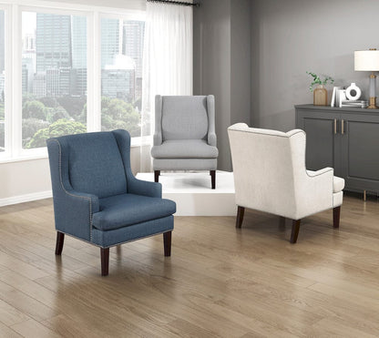 Homelegance  - Myles Accent Chair in Blue - 1005BUE-1  view 6