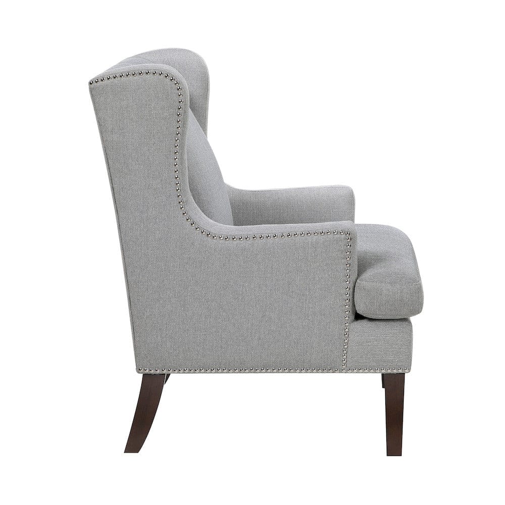 Homelegance  - Myles Accent Chair in Gray - 1005GRY-1  view 2