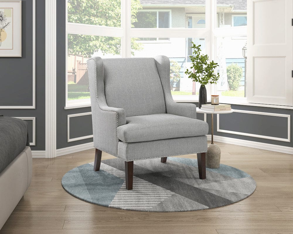 Homelegance  - Myles Accent Chair in Gray - 1005GRY-1  view 7