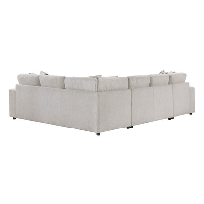 Homelegance  - Myrtle 3-Piece Sectional W/ Pull-out Bed and Hidden Storage in Beige - 9702BEx3LC3R  view 3
