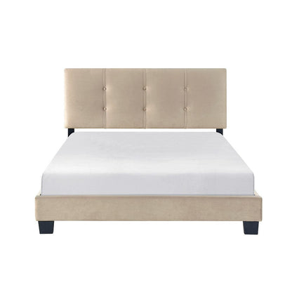 Homelegance  - Newberry Full Platform Bed in Light brown - 1350BRF-1  view 1
