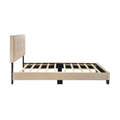 Homelegance  - Newberry Full Platform Bed in Light brown - 1350BRF-1  view 8