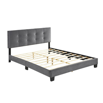 Homelegance  - Newberry Queen Platform Bed in Dark gray - 1350DG-1  view 8