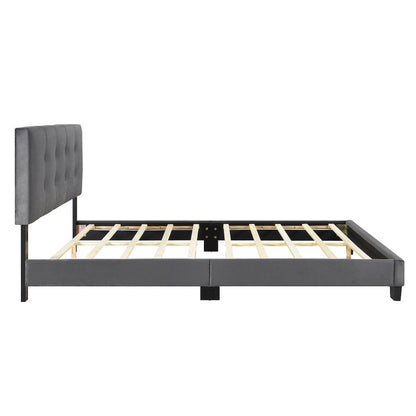 Homelegance  - Newberry Queen Platform Bed in Dark gray - 1350DG-1  view 9