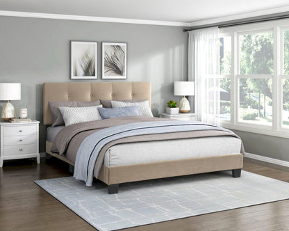 Homelegance  - Newberry Queen Platform Bed in Light brown - 1350BR-1  view 3