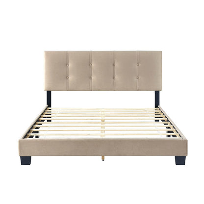 Homelegance  - Newberry Queen Platform Bed in Light brown - 1350BR-1  view 6