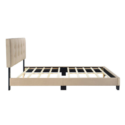 Homelegance  - Newberry Queen Platform Bed in Light brown - 1350BR-1  view 8