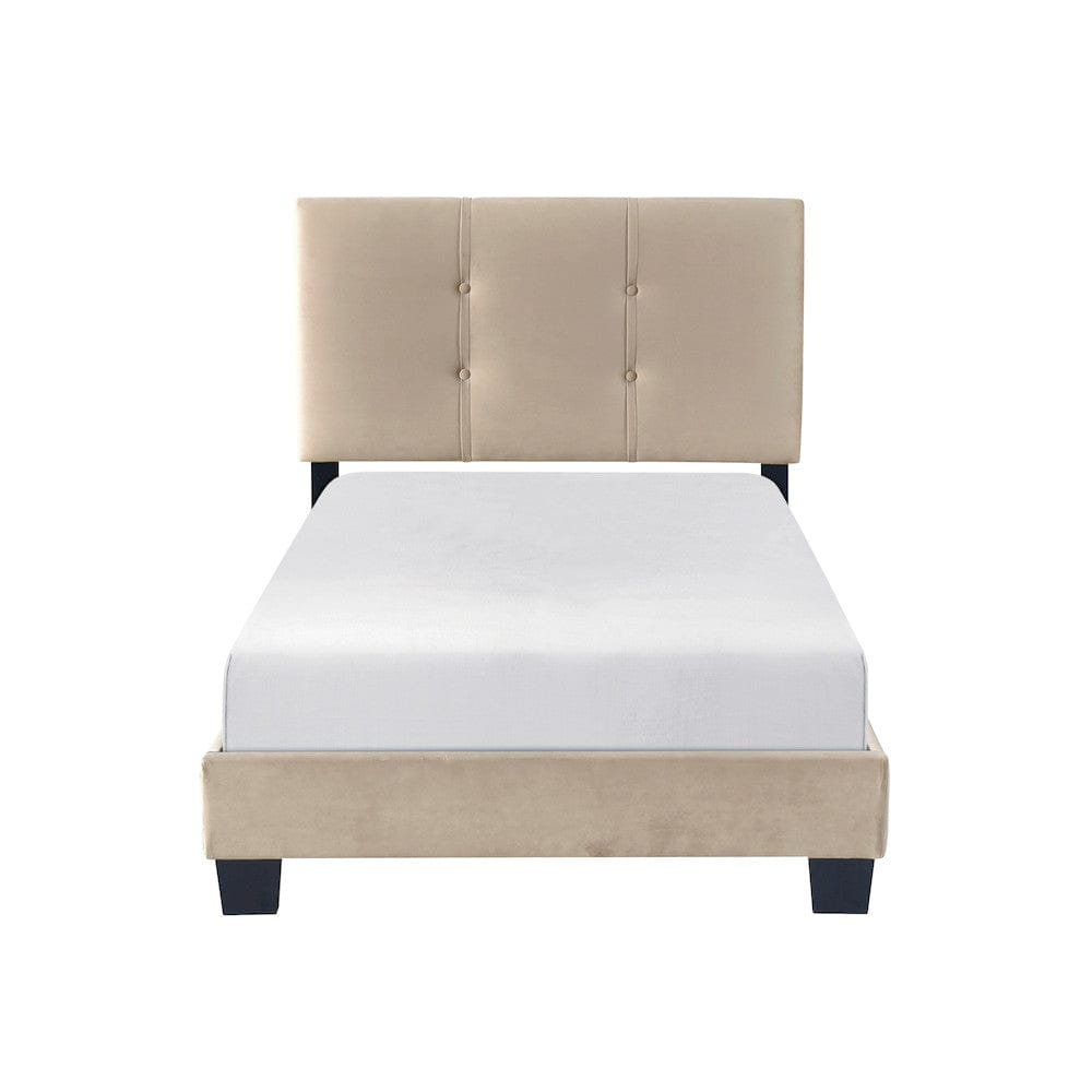 Homelegance  - Newberry Twin Platform Bed in Light brown - 1350BRT-1  view 4